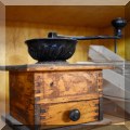 K09. Vintage coffee grinder. 